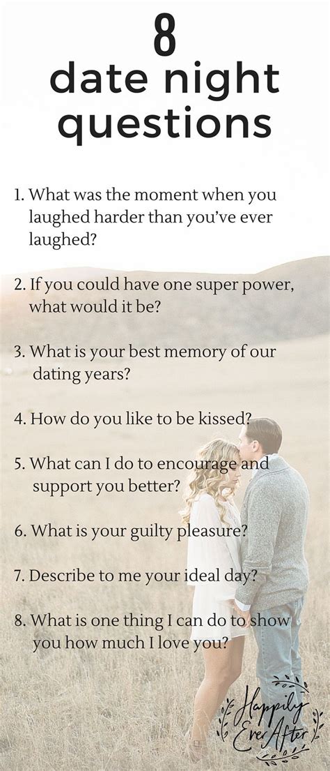 open ended dating questions